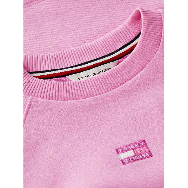 TONAL FLAG RAGLAN CR, TOU/Pink Daisy