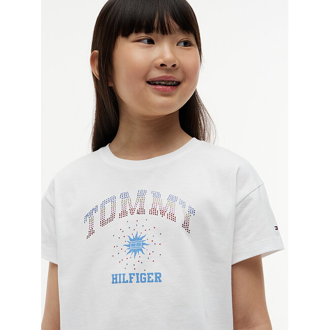 TOMMY SUN RHINESTONE, YBR/White