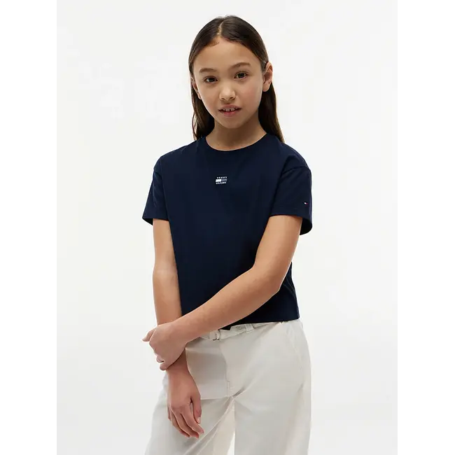 TONAL FLAG TEE S/S, C1G/Dark Night Navy