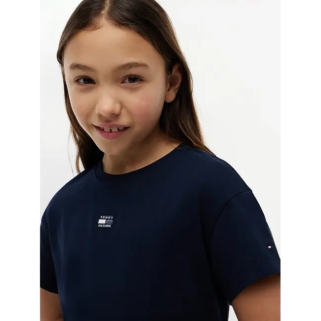 TONAL FLAG TEE S/S, C1G/Dark Night Navy