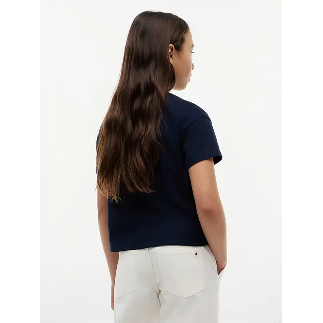 TONAL FLAG TEE S/S, C1G/Dark Night Navy