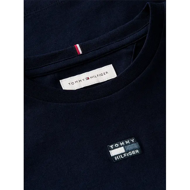 TONAL FLAG TEE S/S, C1G/Dark Night Navy