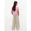 TONAL FLAG TEE S/S, TOU/Pink Daisy