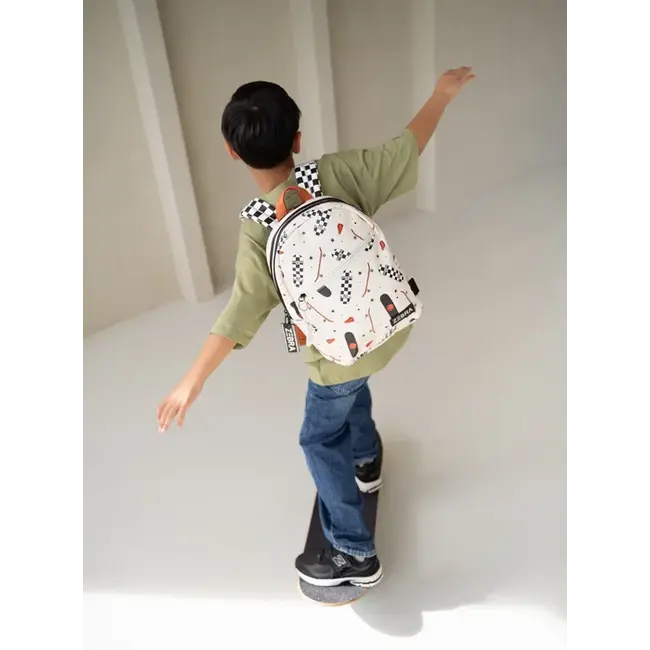 Zebra Trends Skateboard Rugzak 211