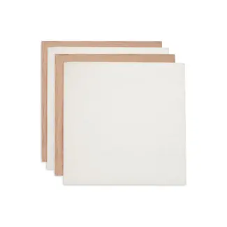 Jollein Hydrofiele doek Small 70x70 cm biscuit/ivory 4 stuks