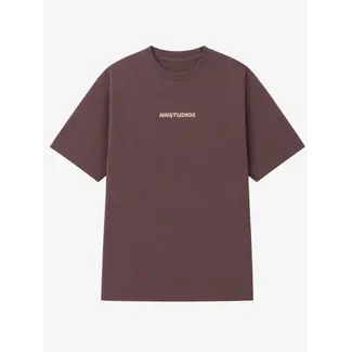 Nik&Nik Neil Oversized T- Shirt 4802 Aubergine Brown