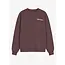 Neil Oversized Sweatshirt 4802 Aubergine Brown