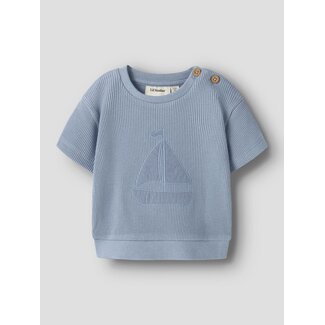 Lil'Atelier NBMHARUN SS Loose Sweat Dusty Blue
