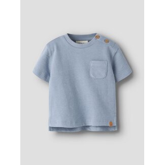 Lil'Atelier NBMDIAS LOP SS Loose Sweat  Dusty Blue