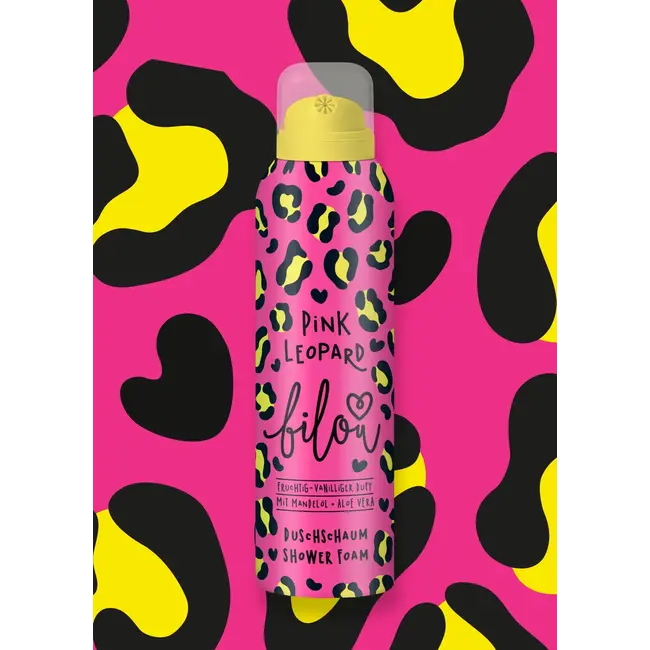 Bilou Showerfoam Pink Leopard