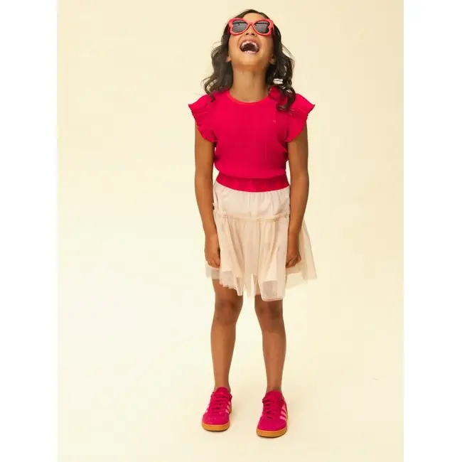 Little Rib T-Shirt SS 229 Warm PInk
