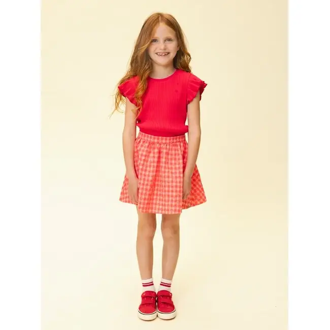 Little Rib T-Shirt SS 229 Warm PInk