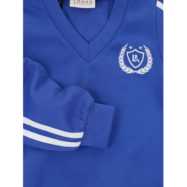 10Sixteen V-Neck Sweater 140 Ultra Marine