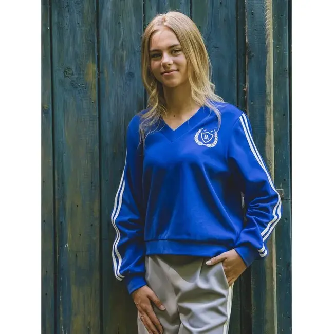 10Sixteen V-Neck Sweater 140 Ultra Marine