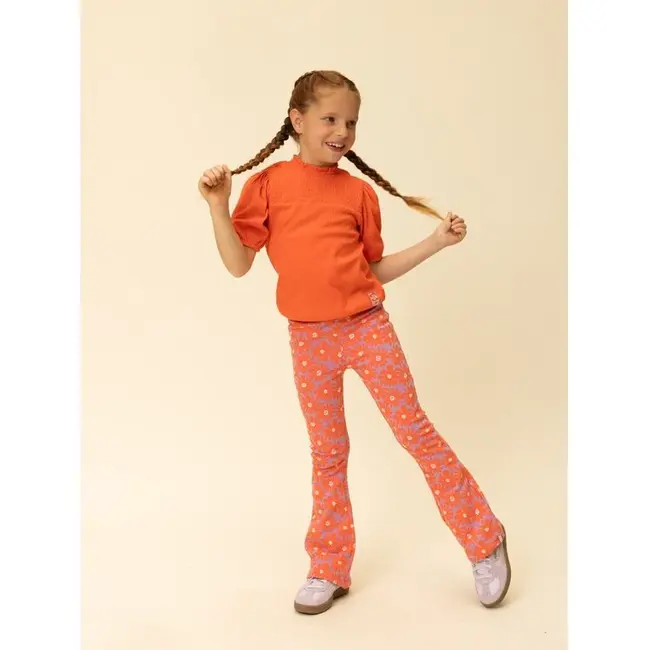 Little Smocked Top 226 Coral
