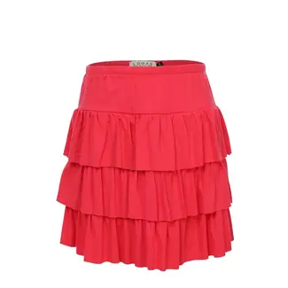 Looxs Little 2611-7120 -770  Ruffeld Skirt Poppy Red