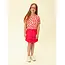 2611-7120 -770  Ruffeld Skirt Poppy Red