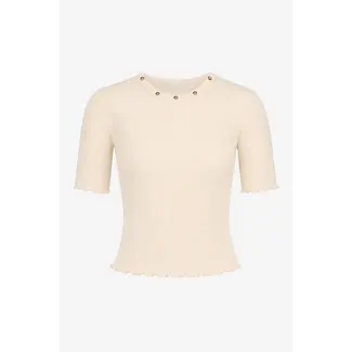 Nik&Nik Sanna Rib Top 2723 Almond Milk