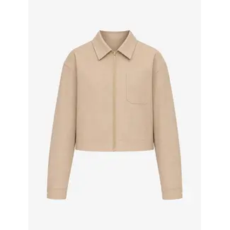 Nik&Nik Saar Twill Jacket 2597 Coffee Cream