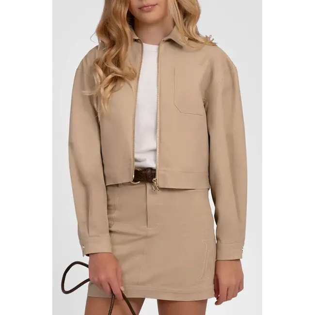 Saar Twill Jacket 2597 Coffee Cream