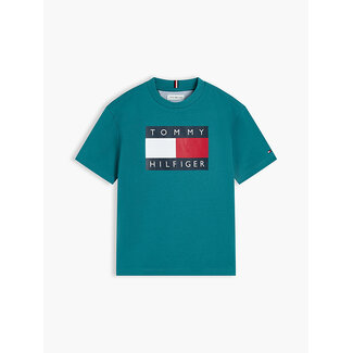 Tommy Hilfiger HERITAGE PRINTED FLA, CT3/Platinum Teal