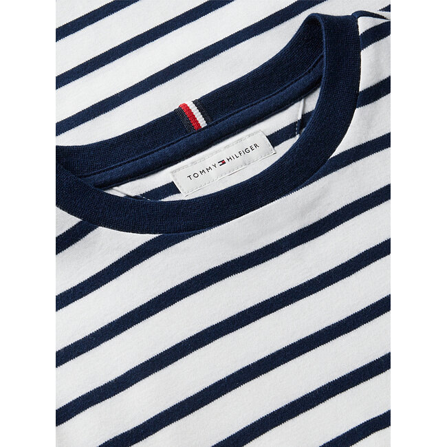 STRIPE T-SHIRT LS, 0A4/Navy Stripe