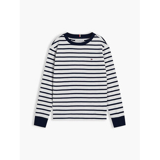 Tommy Hilfiger STRIPE T-SHIRT LS, 0A4/Navy Stripe