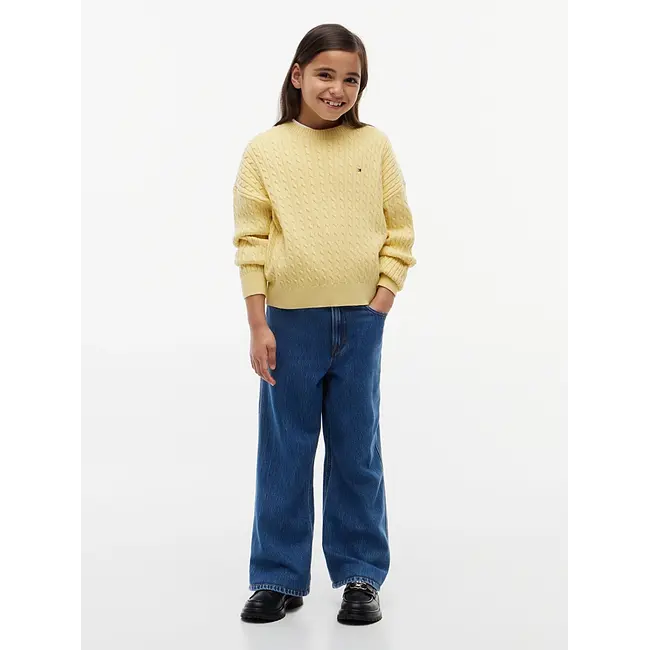 MABEL WIDE LEG JEANS, 1A4/Denim Medium 01