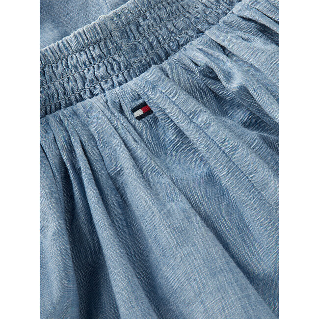 CHAMBRAY RARA SKIRT, 1CD/Denim Color 01