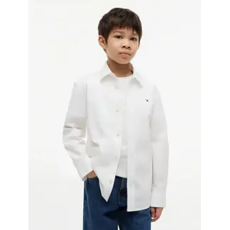 Tommy Hilfiger POPLIN SHIRT LS, YBR/White