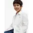 POPLIN SHIRT LS, YBR/White