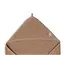 Badcape badstof 75x75cm Biscuit