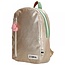 Zebra Rugtas - goud glitter 996 -