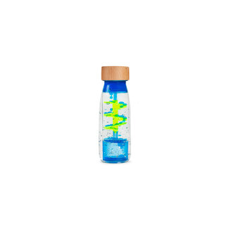 Little L Petit Boum Sensorische Fles Spiraal  Blauw