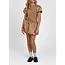 Satin Balloon Skirt 5057 Brown Sugar