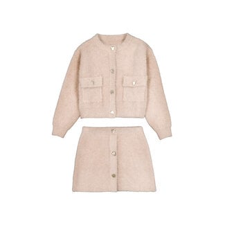 Mayoral Tricot skirt set             32Beige