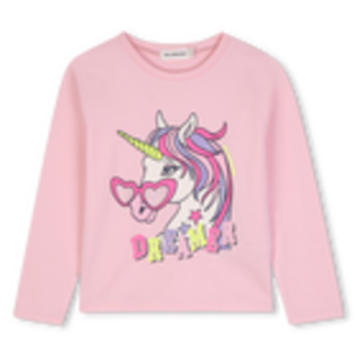 BILLIEBLUSH T-SHIRT LANGE MOUWEN 467 ROZE