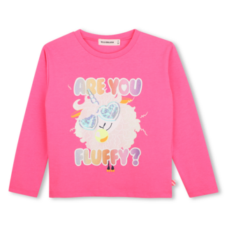 BILLIEBLUSH T-SHIRT LANGE MOUWEN 47A ROZE
