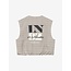Gilet Check Sand/2100/Humus