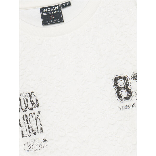 Longsleeve Lace  White/1103/Cloud