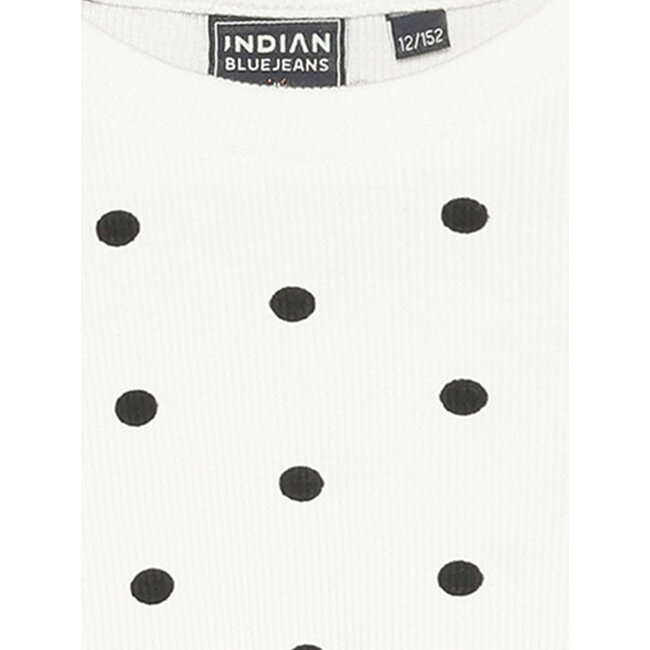 Longsleeve Polkadot  White/1103/Cloud