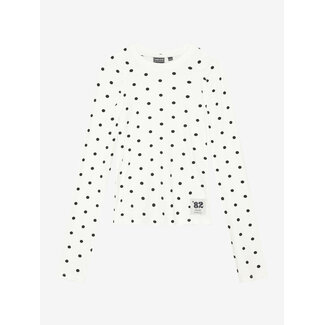 Indian Blue Jeans Longsleeve Polkadot  White/1103/Cloud