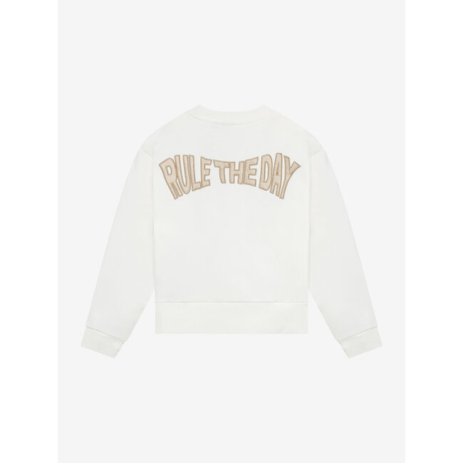 Sweater Wavy Lines White/1103/Cloud