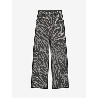 Indian Blue Jeans Wide Fit Print Grey/7904/Grey Denim