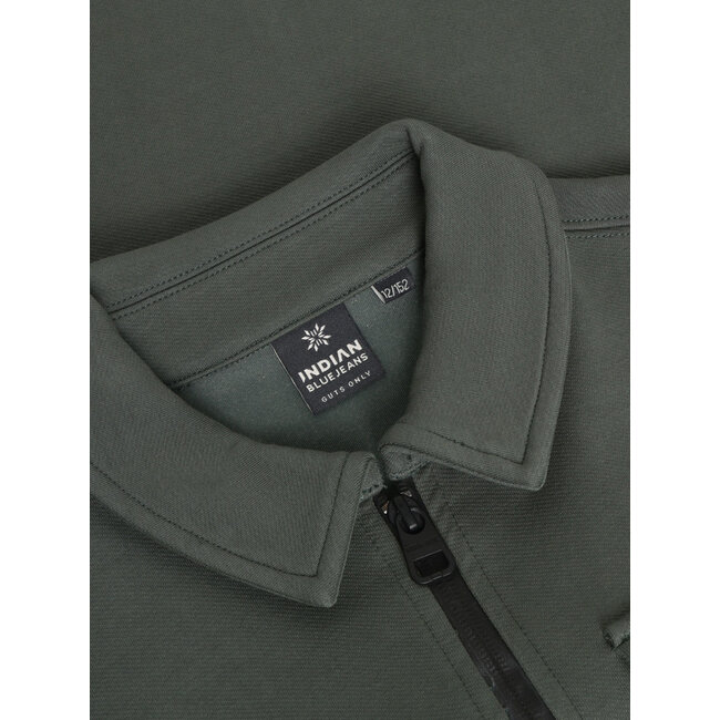 Shirt Jacket Zip Indian /9887/Dust Army