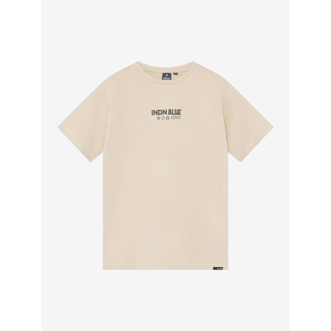 T-Shirt Indian Blue  /2156/Pale Sand