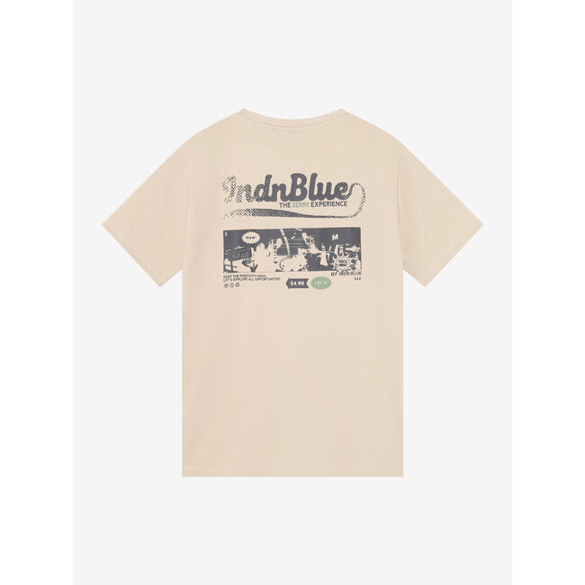 T-Shirt Indian Blue  /2156/Pale Sand