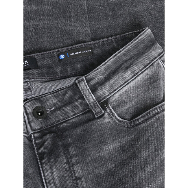 Straight Wide Fit Jeans Grey 1174 Dark Grey Denim