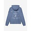 Hoodie Rellix Backprint Brush  7258 Ash Blue