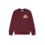 Logo Sweatshirt  654 CHOCOLATE TRUFFLE RED
